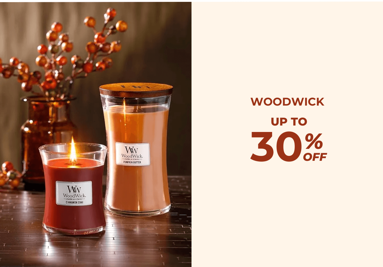 WoodWick - Up To 30% OFF