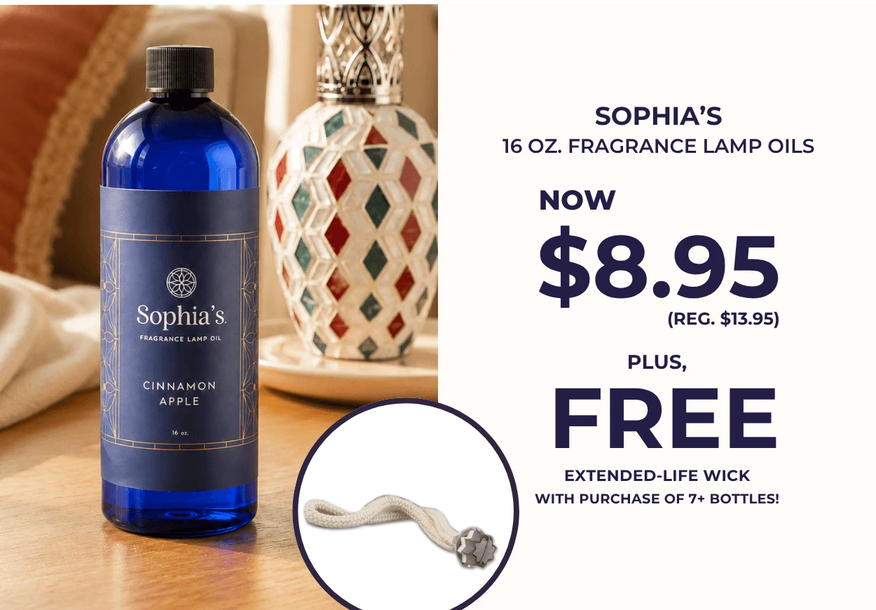 Sophia's 16 oz. Now $8.95