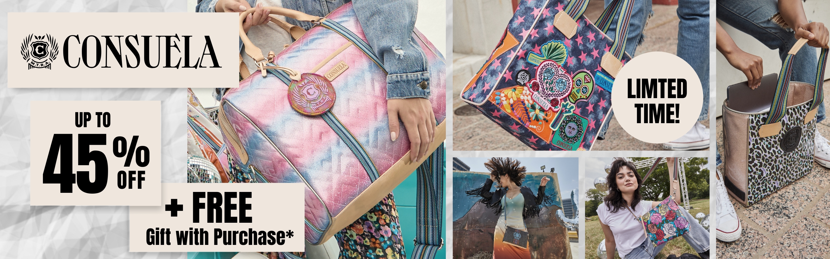 Consuela - FREE Busy Grab n Go Mini bag with purchase of $150+