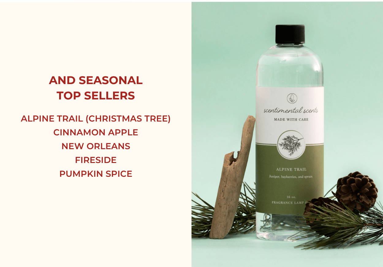 Scentimental Scnets 16oz. Fragrance Lamp Oils