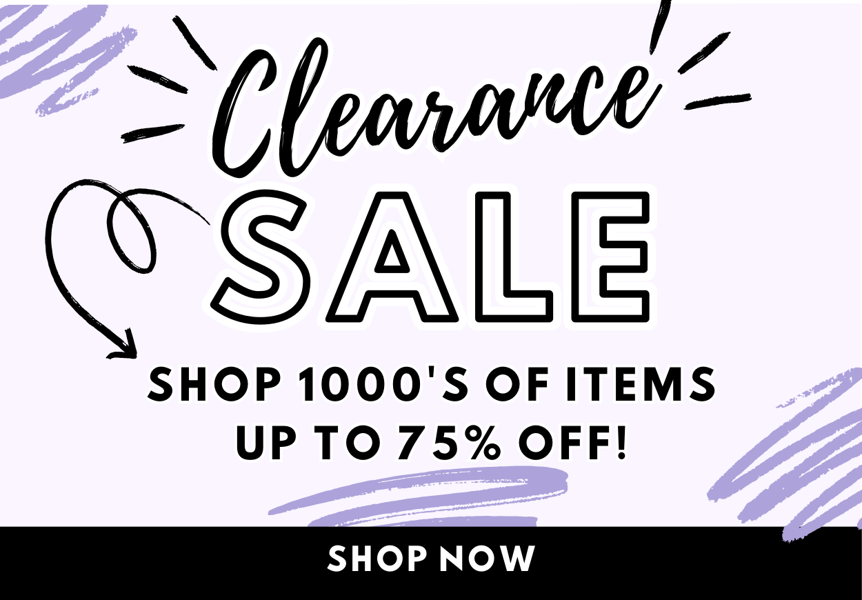 Bargain Basement Sale - Up To 75% OFF