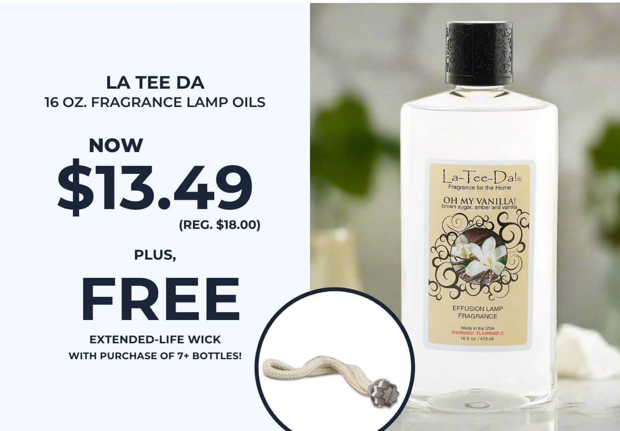La Tee Da Fragrance Oils - Now $13.49