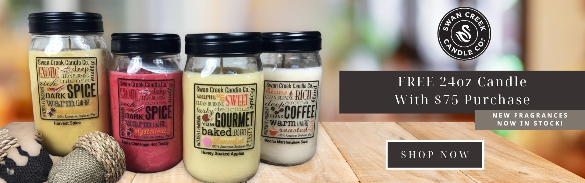 Swan Creek Candle Company Jar Candles, Drizzle Melts Warmers and More