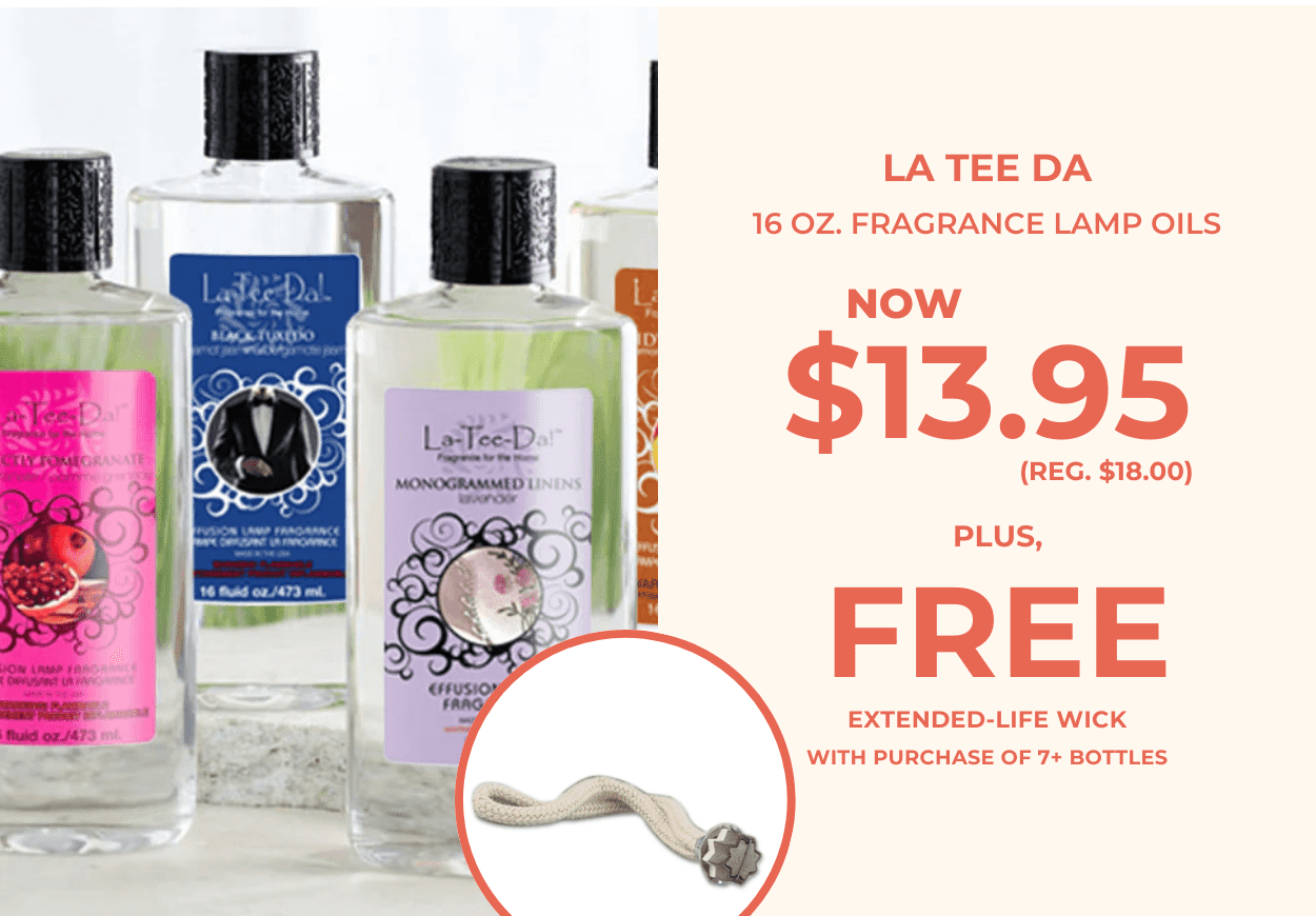 La Tee Da Fragrance Lamp Oils