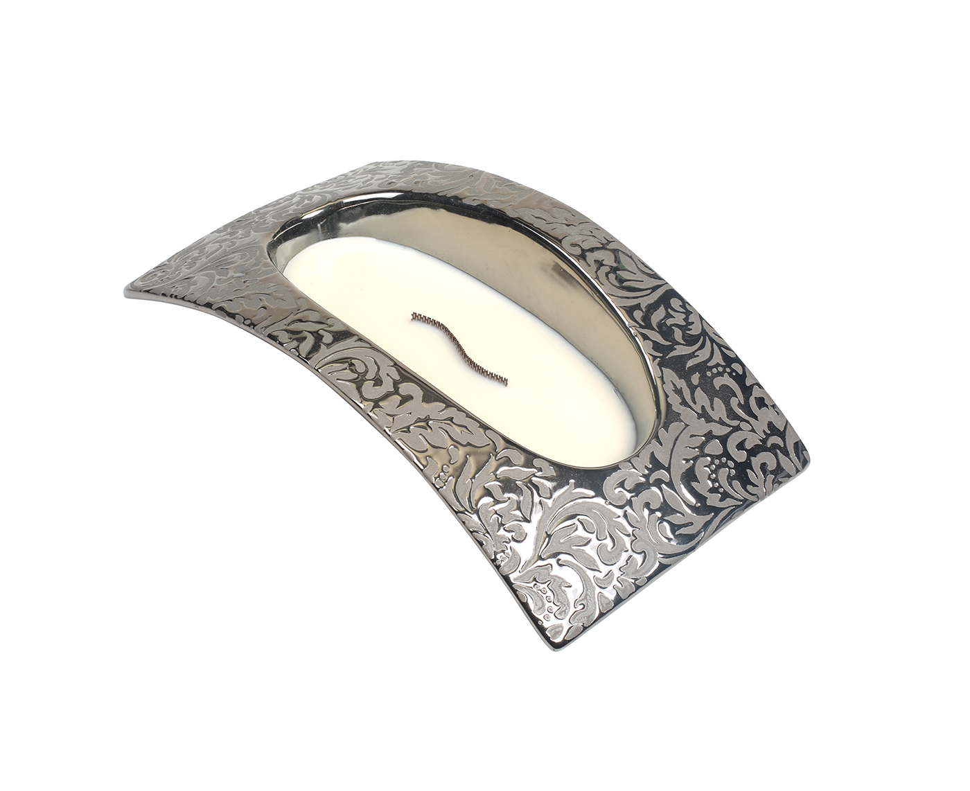 RibbonWick Vanilla Sugar Small Bridge RibbonWick CandleThe Lamp Stand