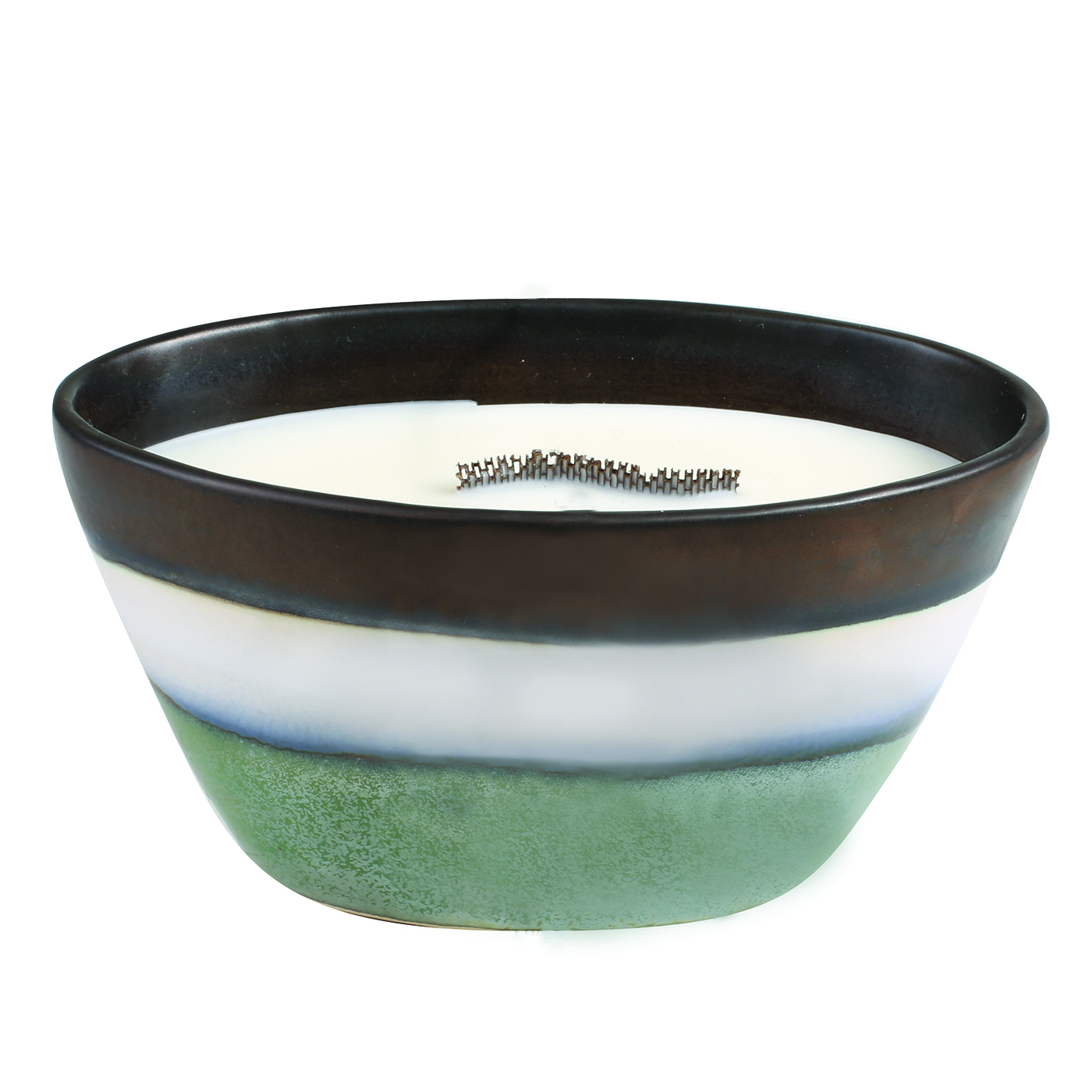 RibbonWick Pacific Driftwood Elliptical RibbonWick CandleThe Lamp Stand