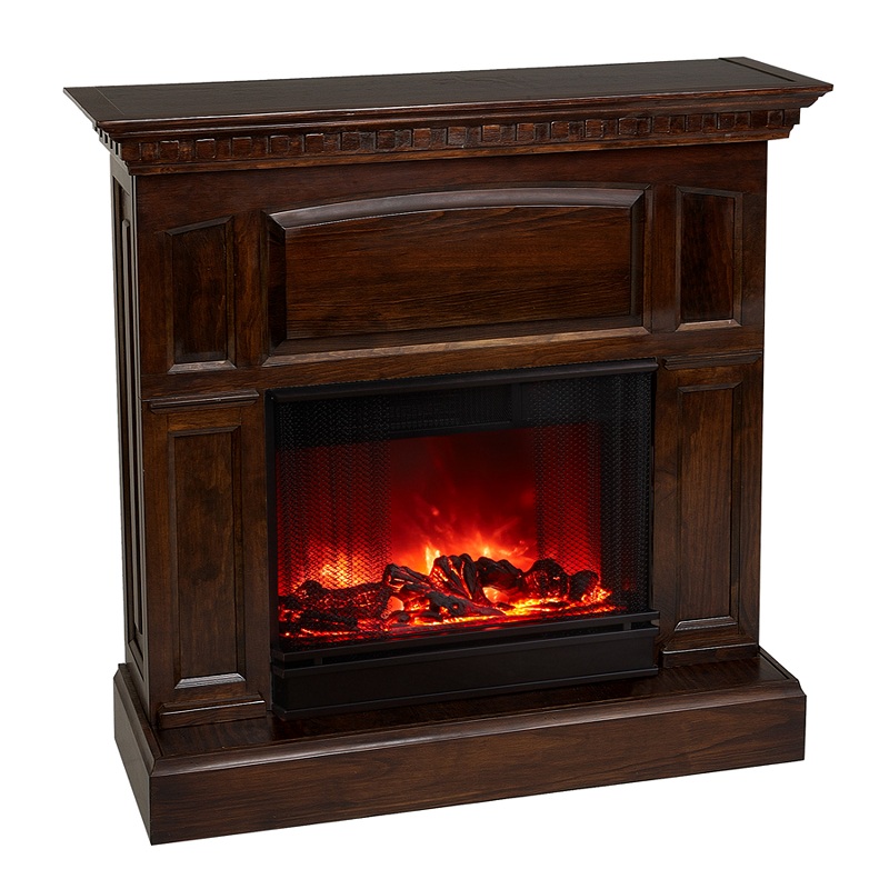 RealFlame Heritage ElectricMahoganyFireplace by Real FlameThe Lamp Stand