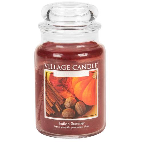 Village Candles Indian Summer 26 oz. Premium Round by Village Candles
