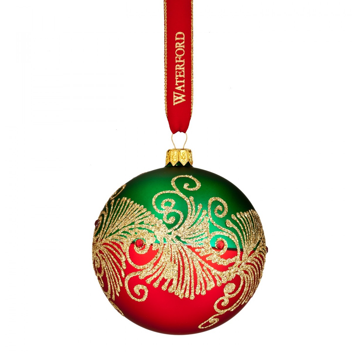 Waterford 2016 Holiday Heirlooms Nostalgic Peacock Nouveau Ball ...