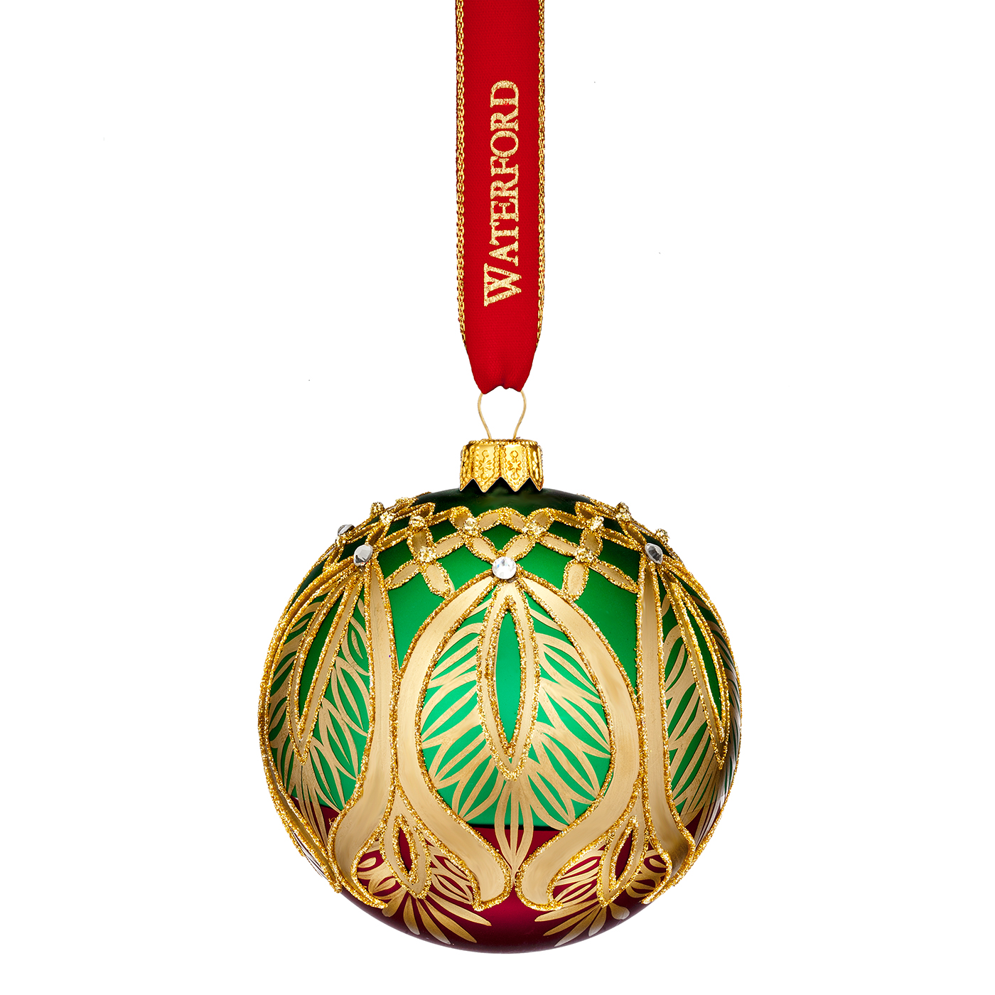 Waterford 2017 Holiday Heirlooms Peacock Grande Ball Ornament by ...