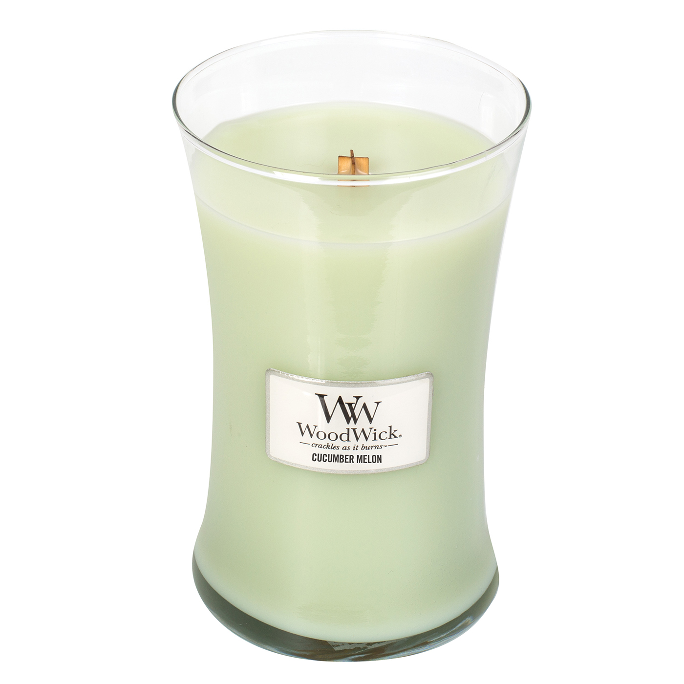 WoodWick Candles Melon & Pink Quartz Medium Hourglass