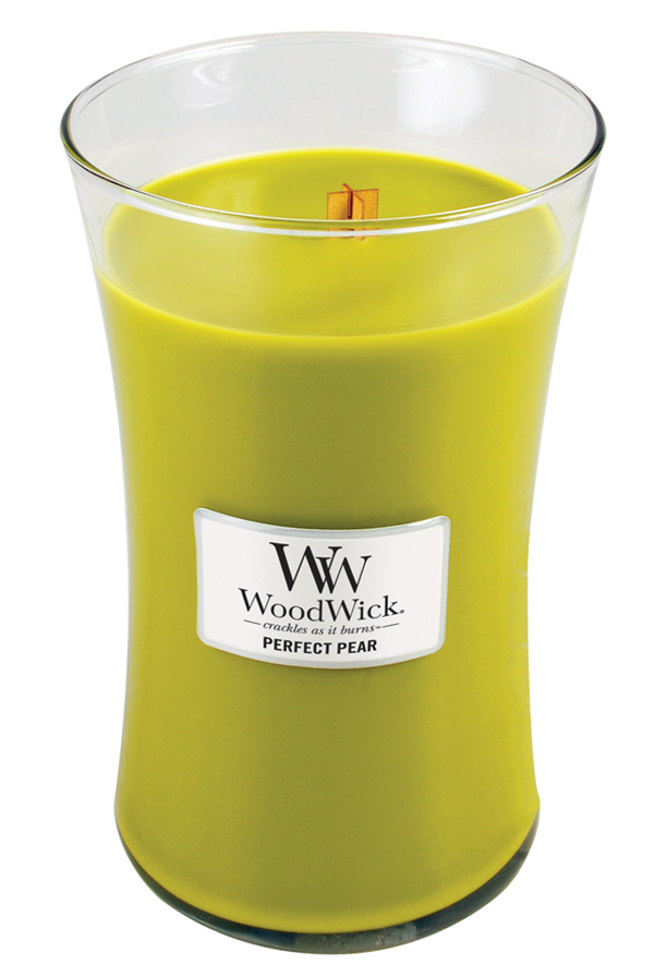 WoodWick Perfect Pear WoodWick Candle 22 oz.The Lamp Stand
