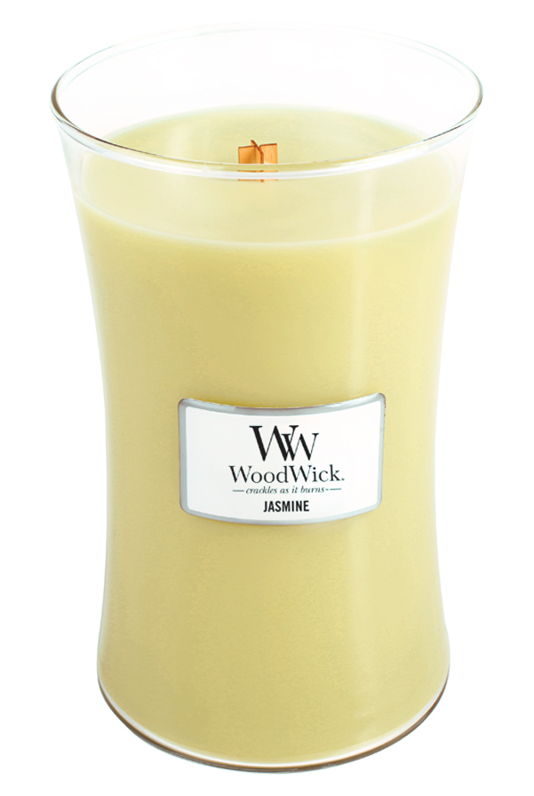 WoodWick Jasmine WoodWick Candle 22 oz.The Lamp Stand
