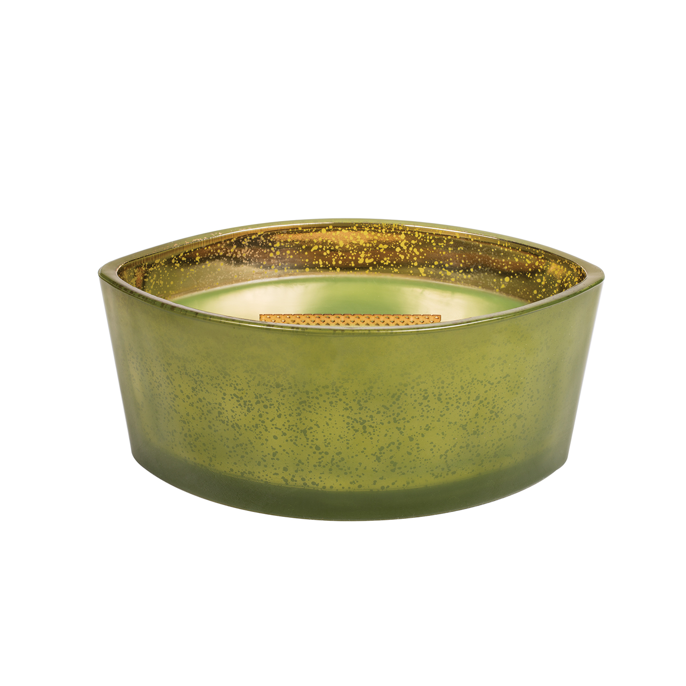 WoodWick Evergreen Mercury Ellipse WoodWick CandleThe Lamp Stand