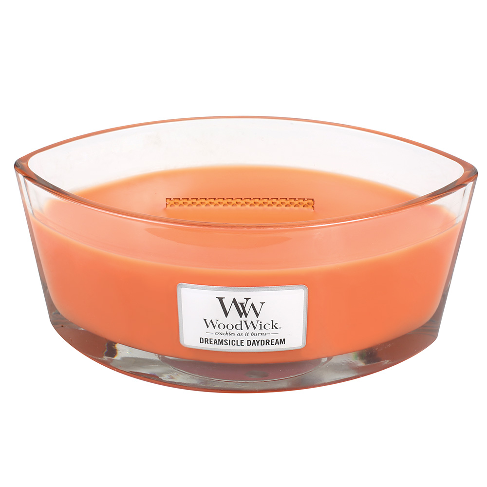 WoodWick Dreamsicle Daydream WoodWick Candle 16 oz. HearthWick Flame