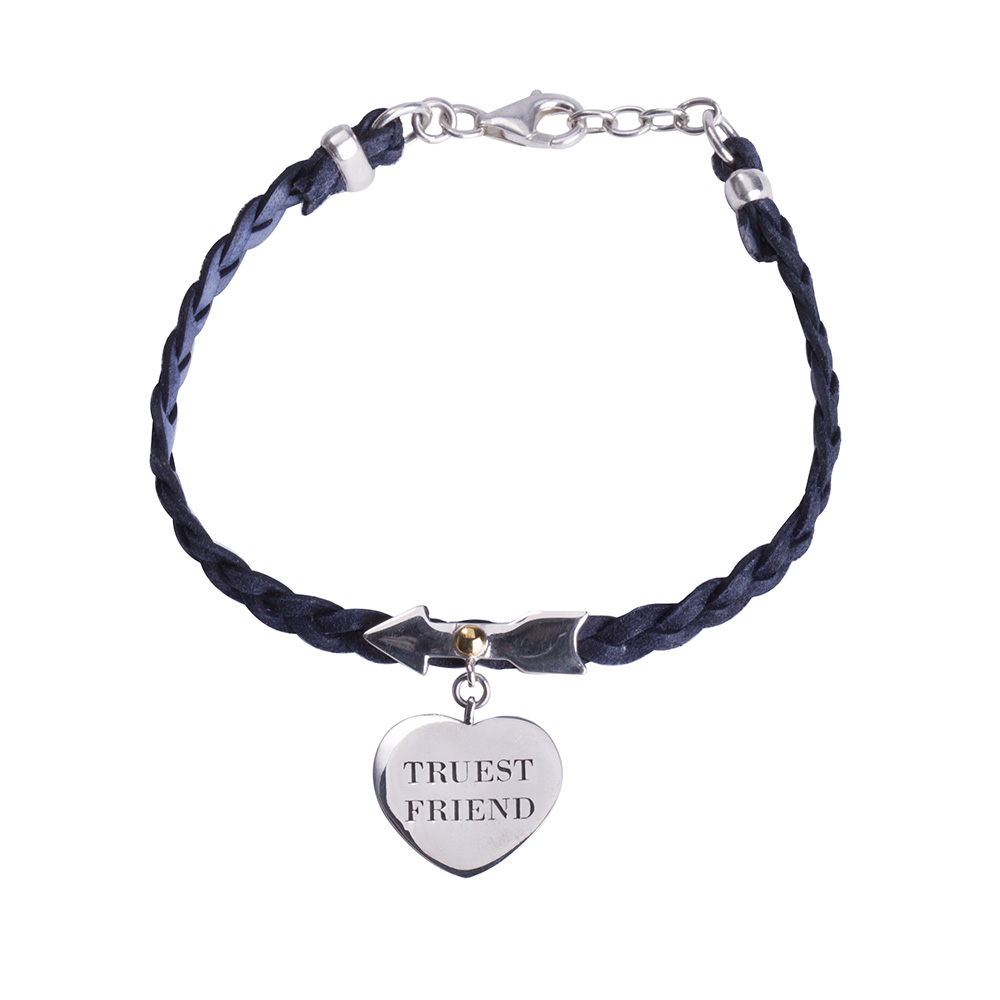 Waxing Poetic Truest Friend Utmost Friendship Bracelet by Waxing Poetic