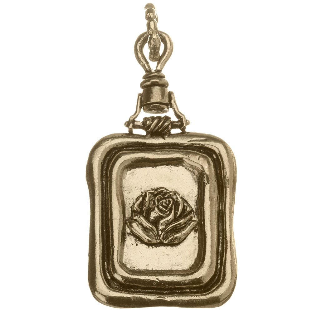 Waxing Poetic Rose Tablet Pendant by Waxing PoeticThe Lamp Stand