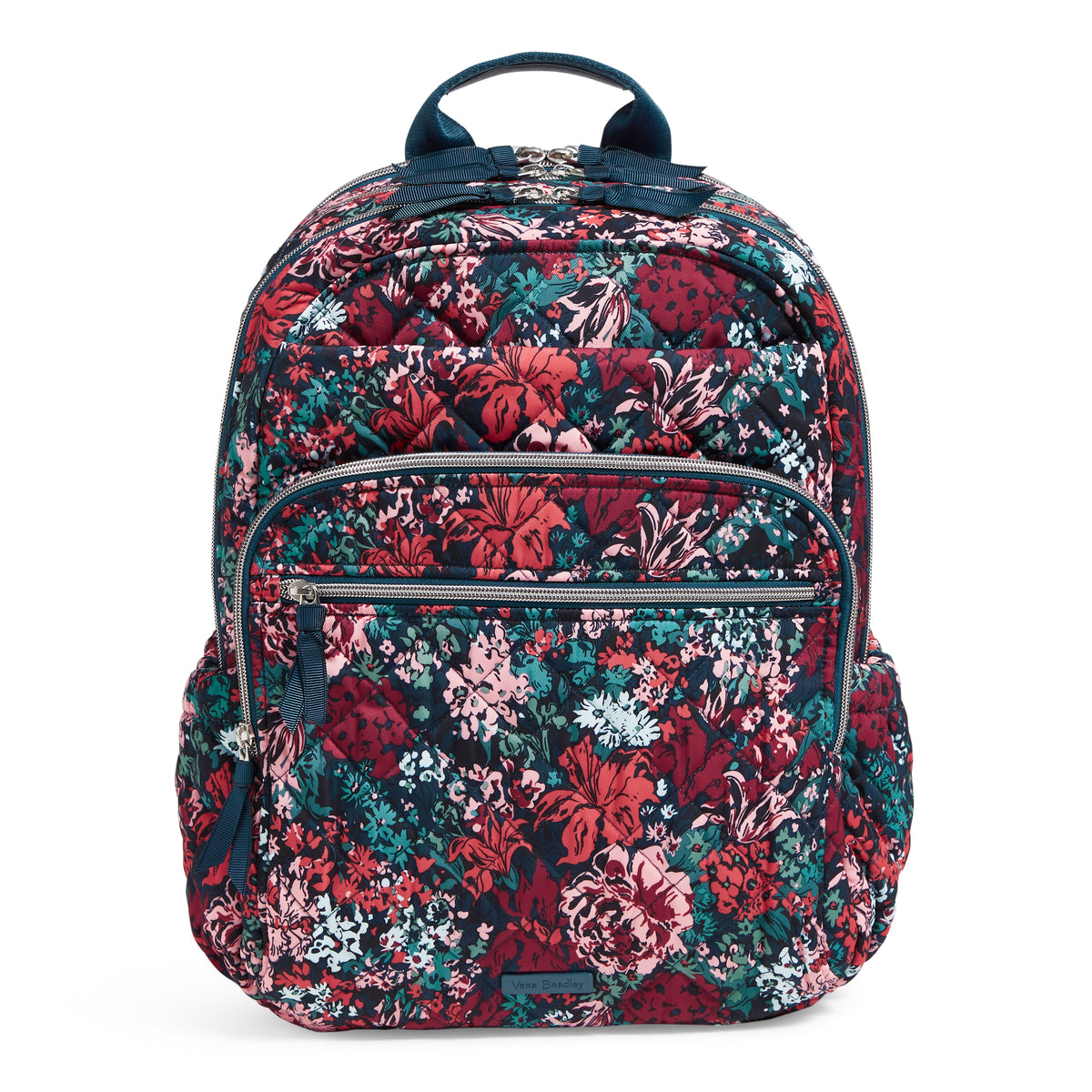 Vera Bradley : Large Travel Duffel Bag in Cabbage Rose Cabernet