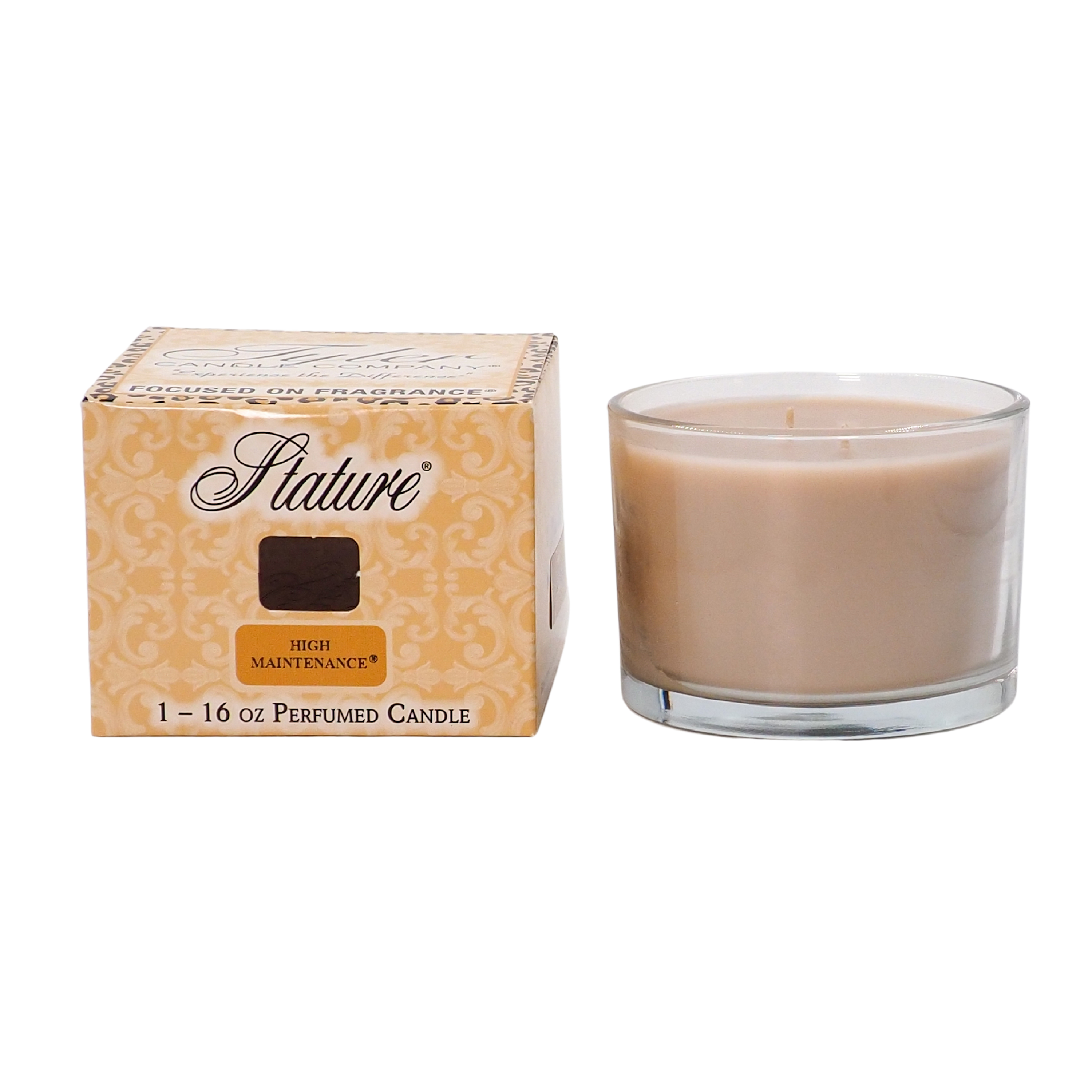 Tyler Candles High Maintenance Clear Stature Candle The Lamp Stand