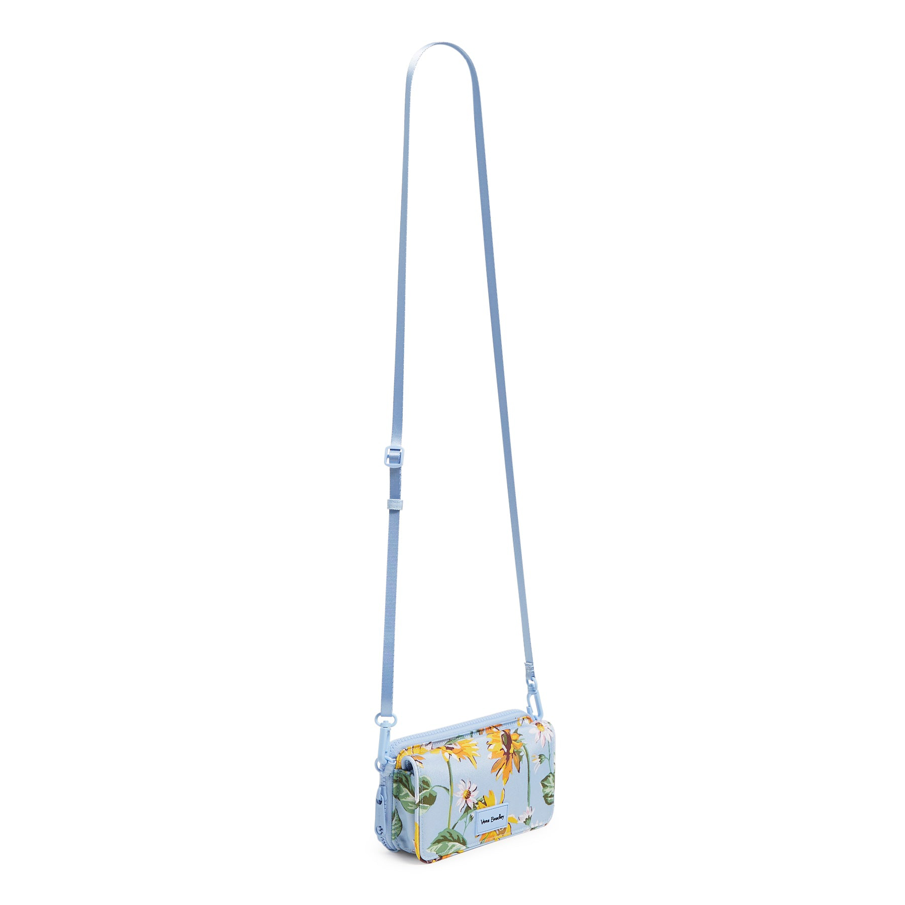 Vera Bradley Sunflower Sky ReActive RFID Compact Crossbody Bag - The ...