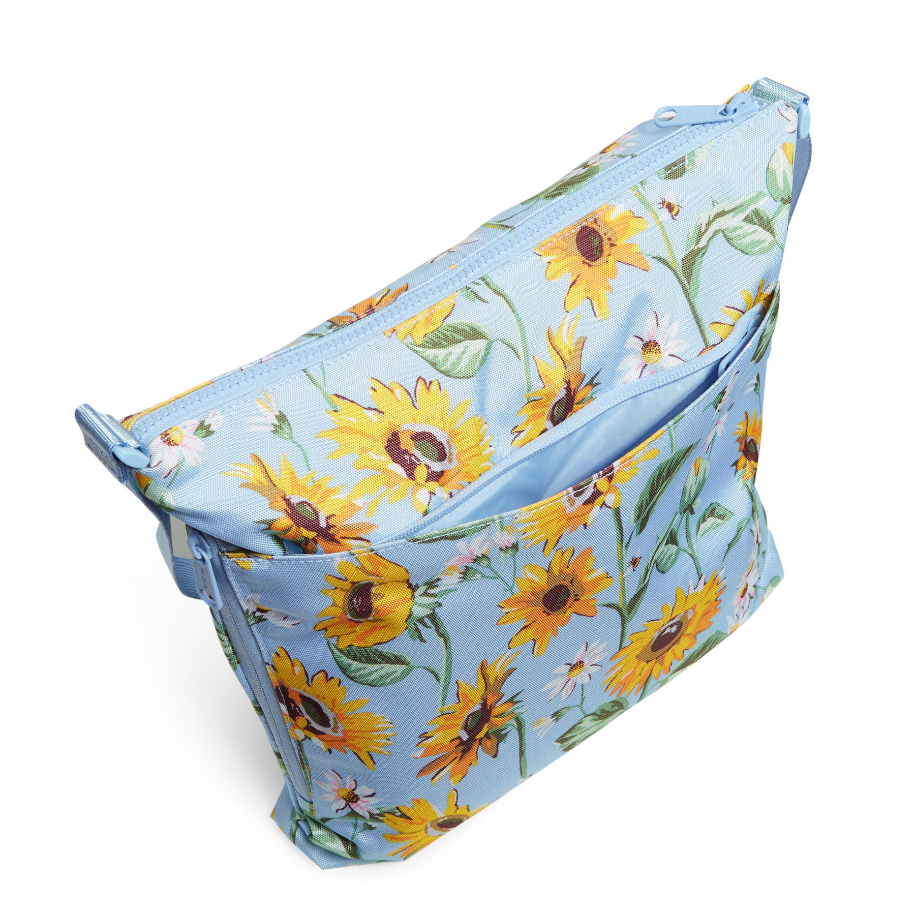 Vera Bradley ReActive Sunflower Sky Women's Expandable Lunch Cooler,  Medical Accessories