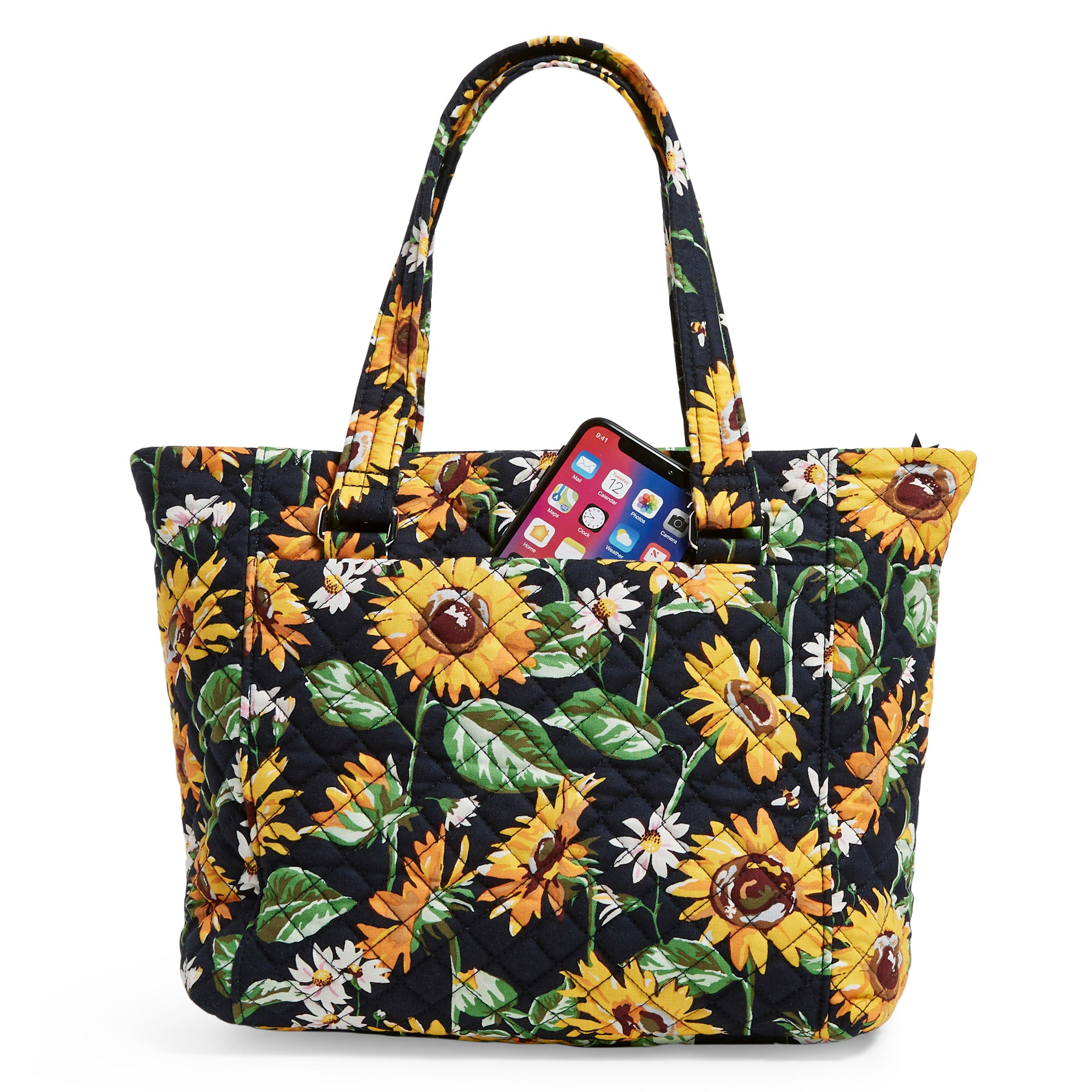 Vera Bradley Sunflowers Multi-Strap Shoulder Bag - The Lamp Stand