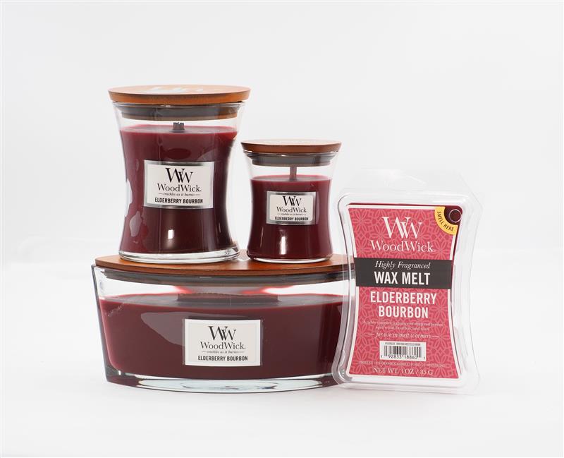 WoodWick Candles Elderberry Bourbon Gift Set The Lamp Stand