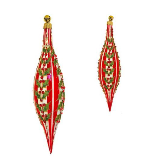 JingleNog Noelle Drop Ornament The Lamp Stand