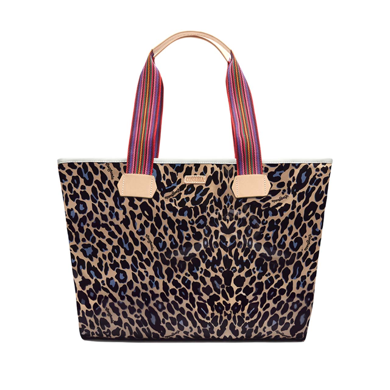 Consuela Bags Blue Jag Zipper Tote by Consuela|Free Shipping, Low Prices