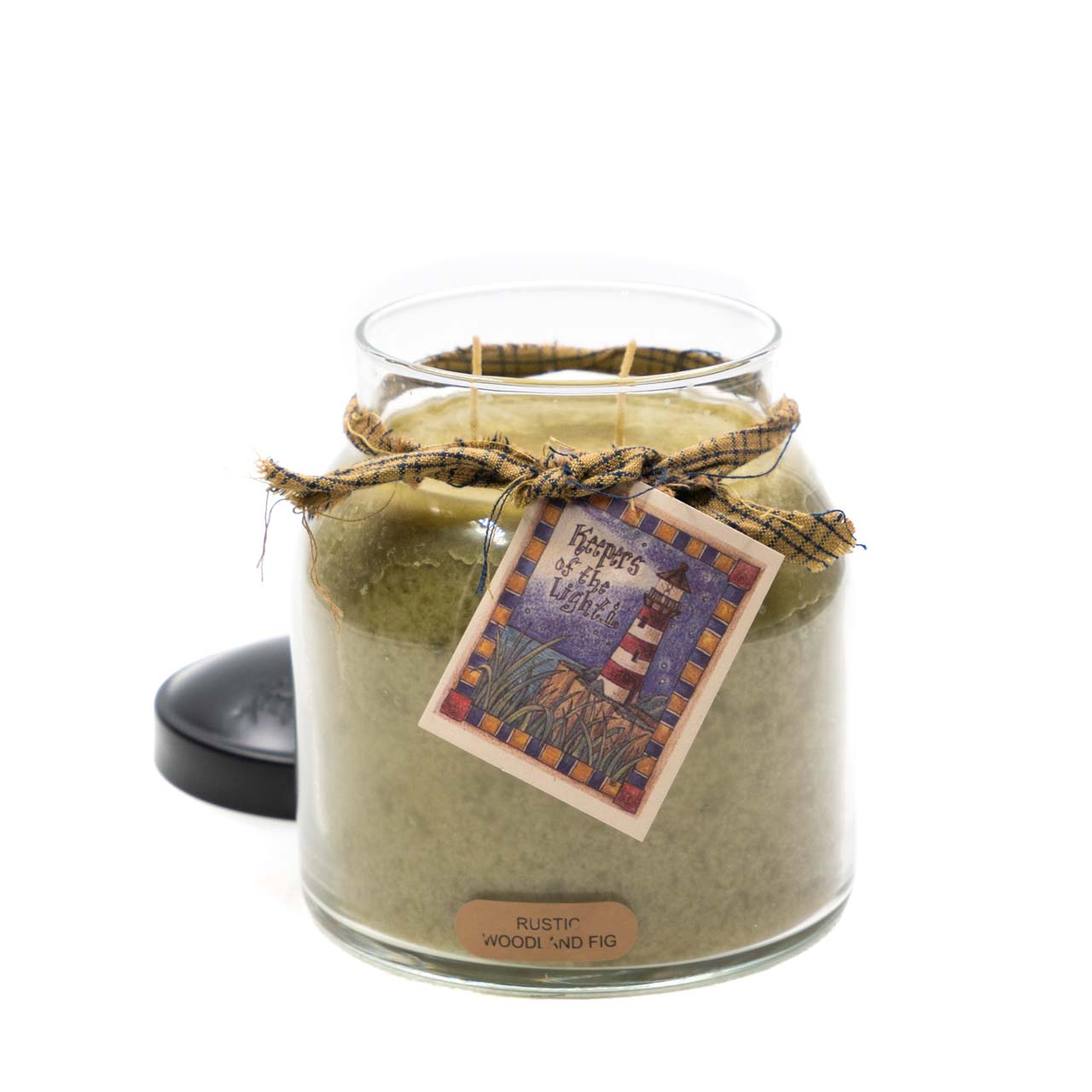 A Cheerful Giver Rustic Woodland Fig 34 oz. Papa Jar Keepers of the