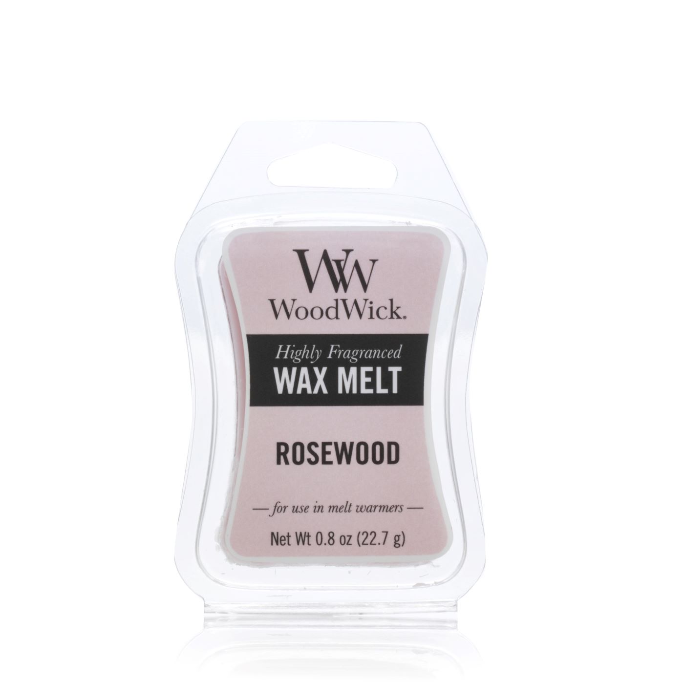 WoodWick Rosewood WoodWick 0.8 oz. Mini Hourglass Wax Melt