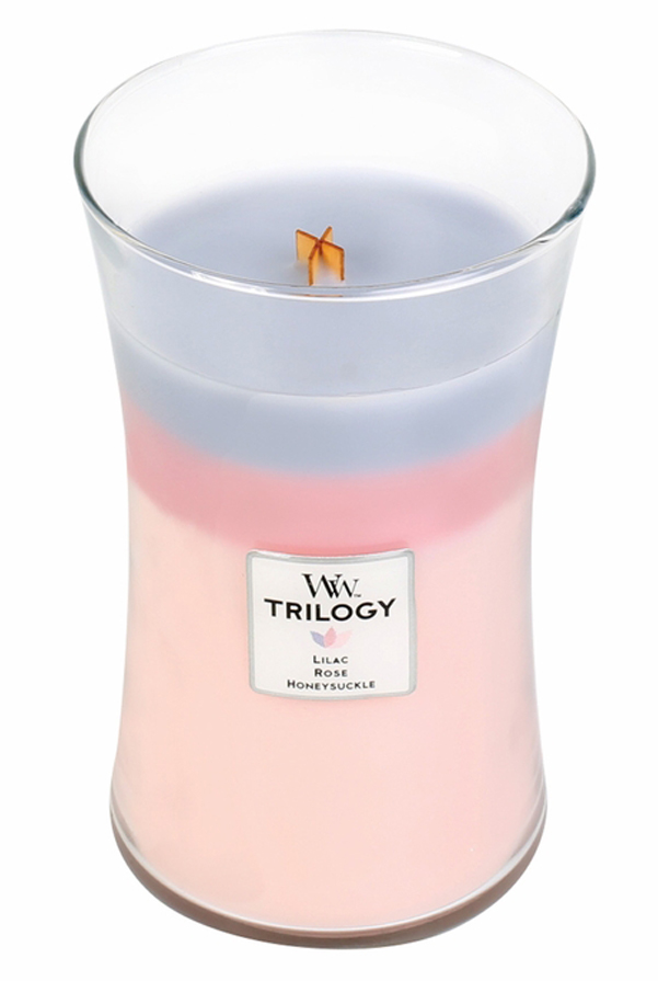 WoodWick Botanical Garden WoodWick Trilogy Candle 22 oz.The Lamp Stand