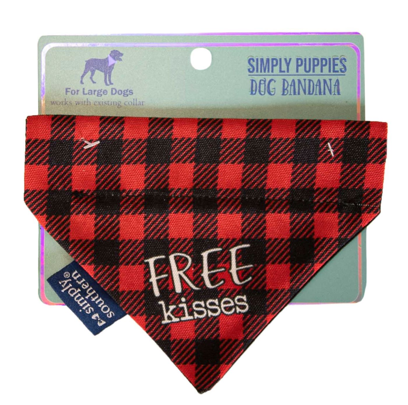 Simply Southern Small Kiss Bandana by Simply Southern|The Lamp Stand