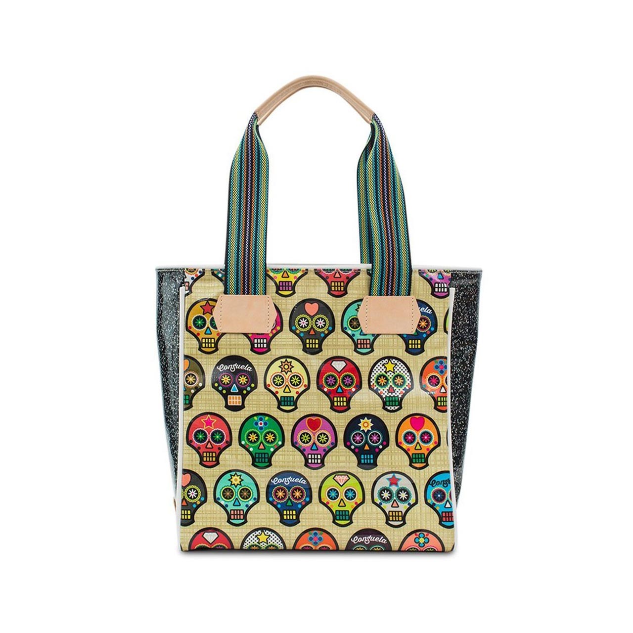 Consuela Bags Sugar Skulls Classic Tote by Consuela|The Lamp Stand