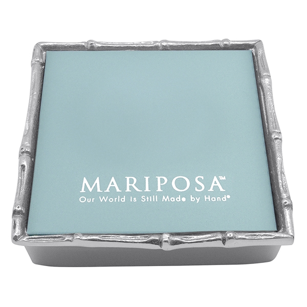 Mariposa Bamboo Napkin Box with Insert by MariposaThe Lamp Stand