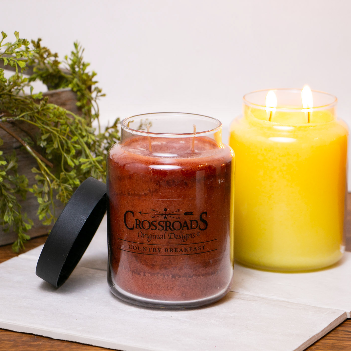 Crossroads Candles Country Breakfast 26 oz. Crossroads CandleThe Lamp
