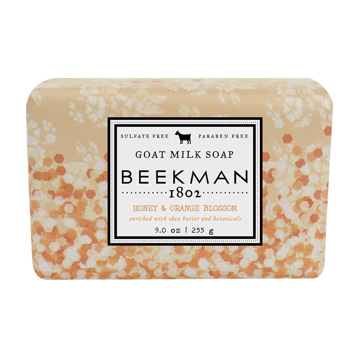 Beekman 1802 Honey & Orange Goat Milk Bar Soap 9oz.