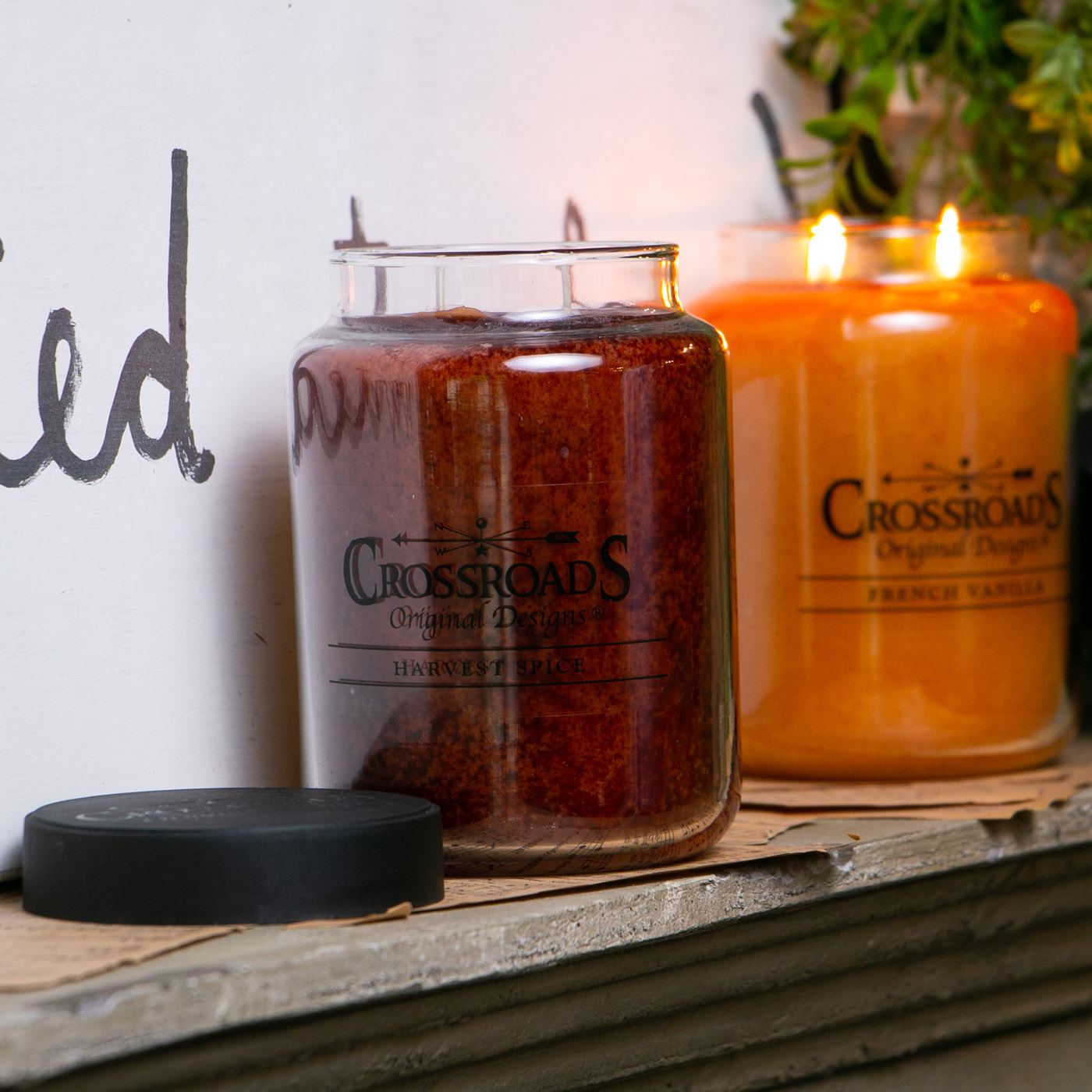 Crossroads Candles Harvest Spice 26 oz. Crossroads CandleThe Lamp Stand