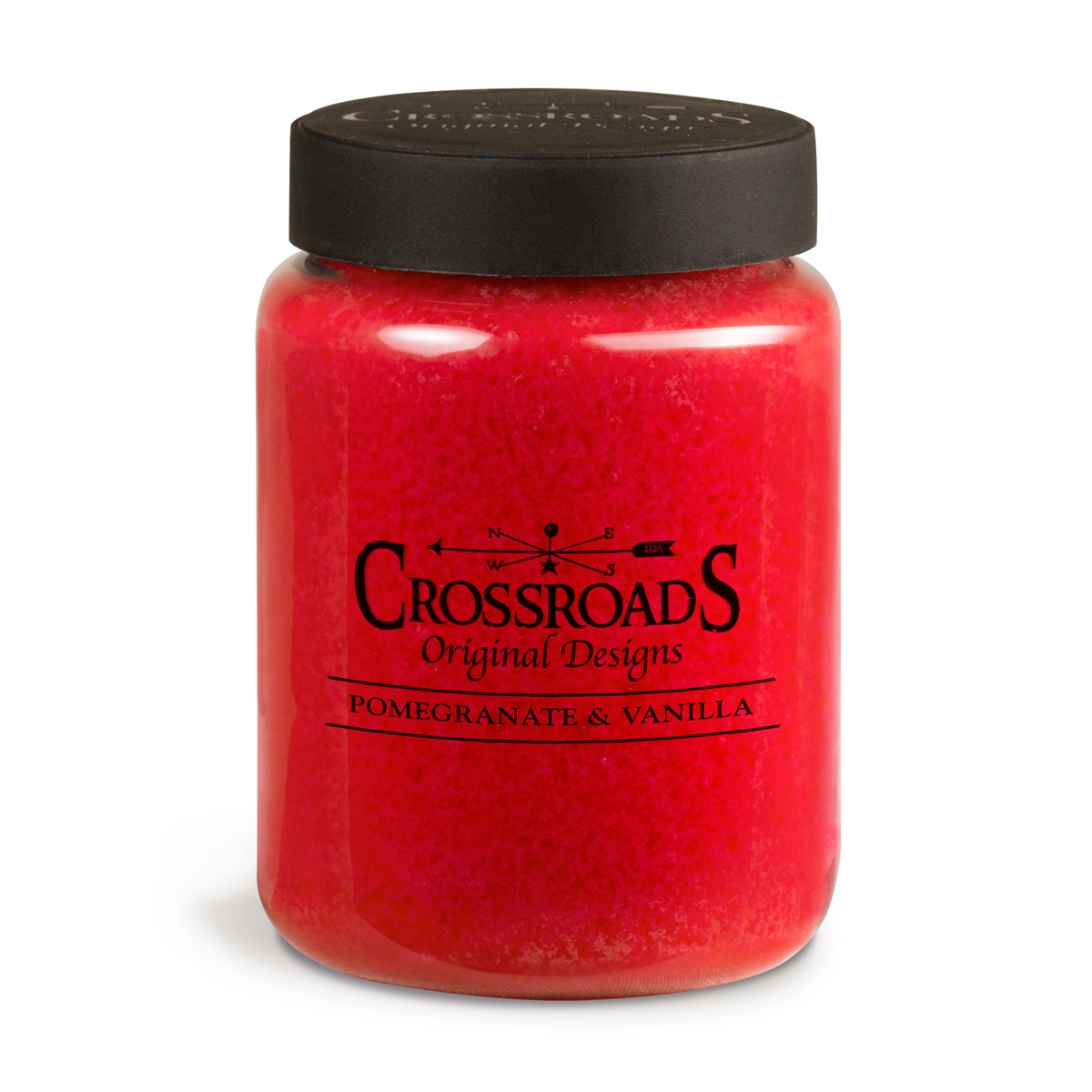 Crossroads Candles Pomegranate and Vanilla 26 oz. Crossroads CandleThe Lamp Stand