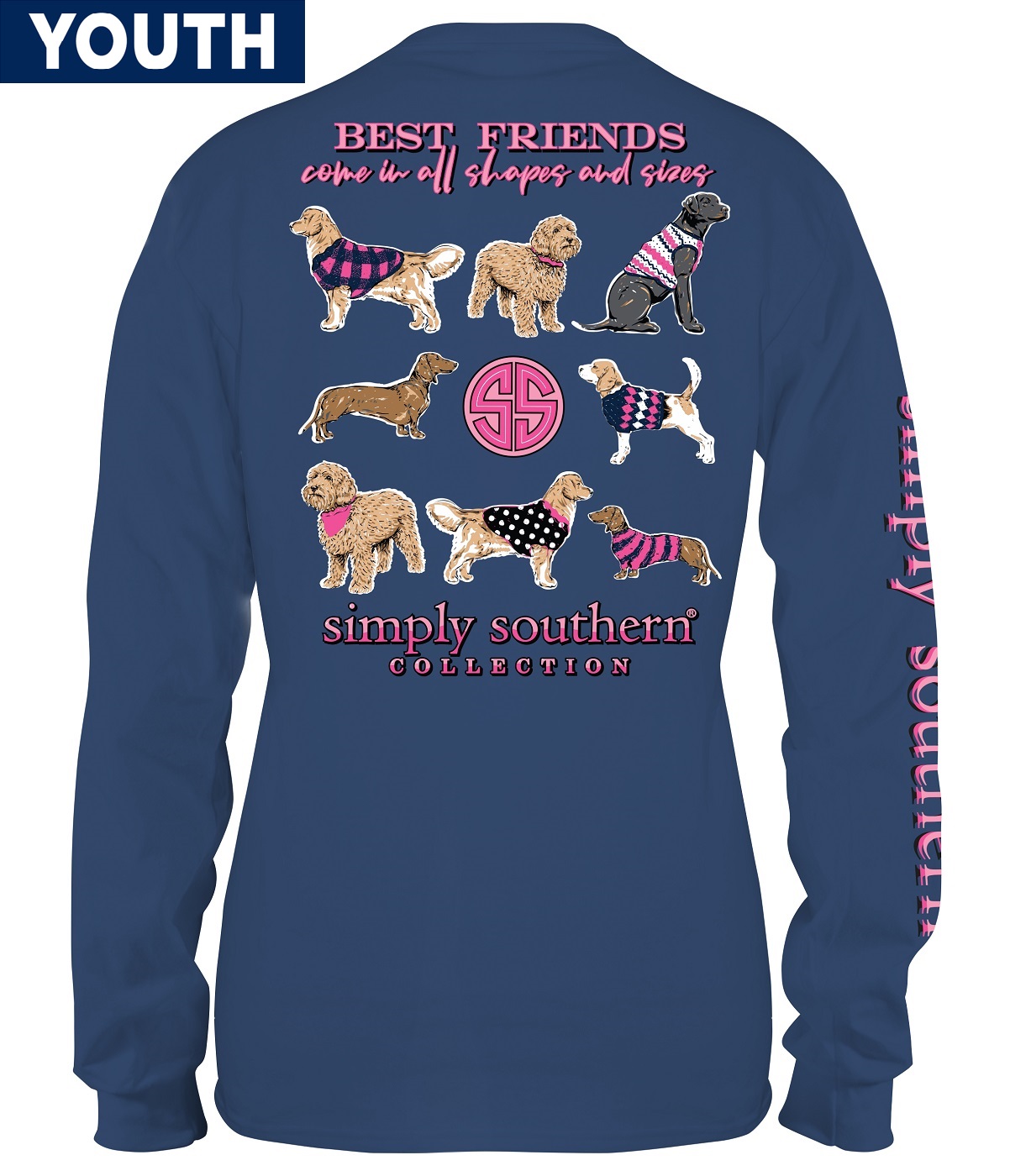 Simply Southern Large Best Friends Come in all Shapes & Sizes Moonrise