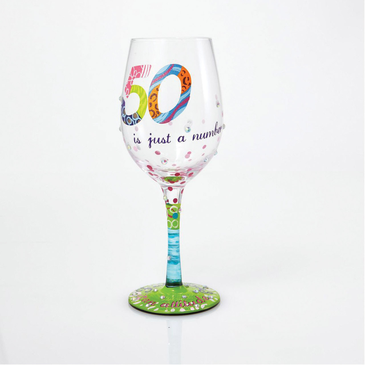 Carolina Girl Wine Glass by Lolita from Enesco