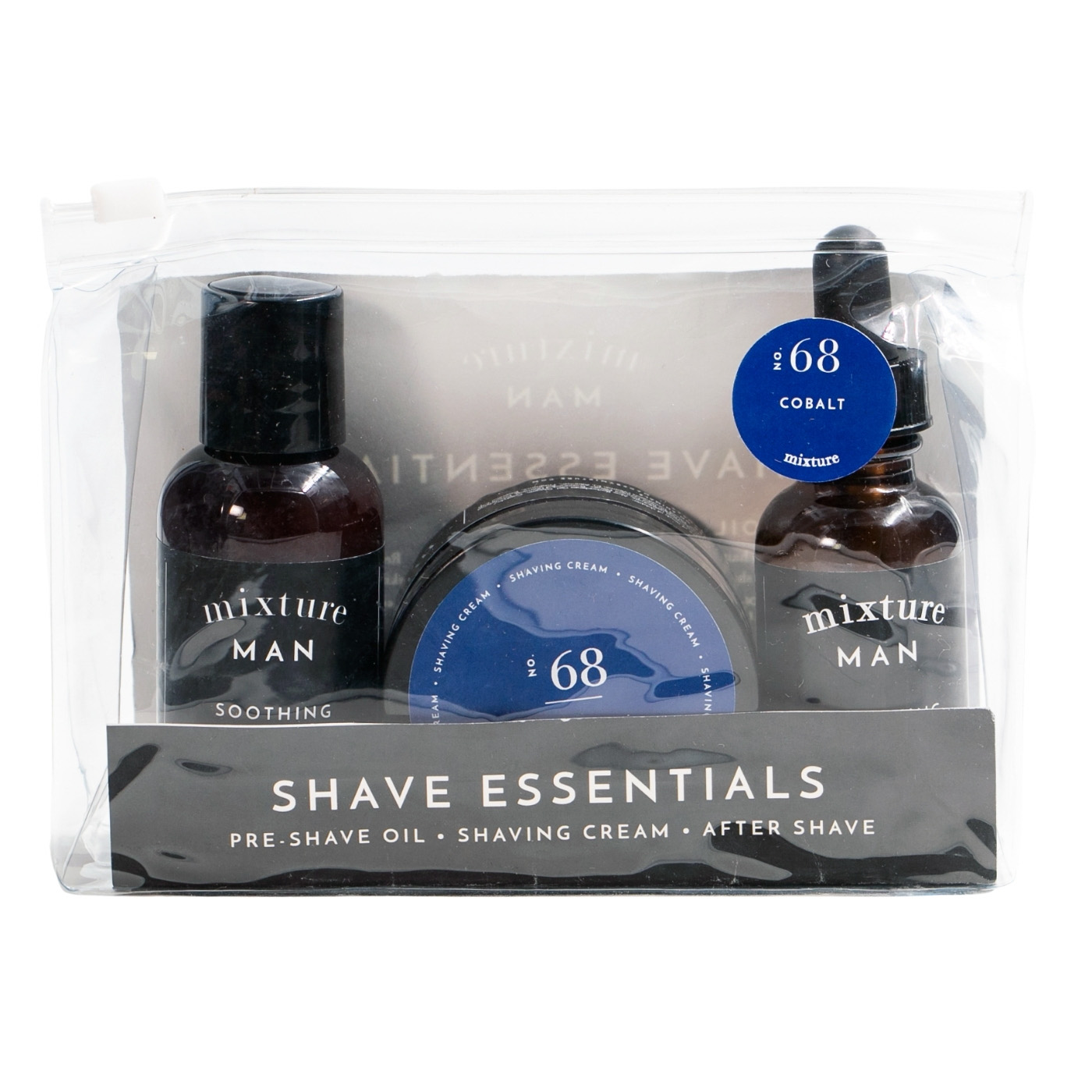 Mixture Man Bath & Shower Essentials Set 68 Cobalt