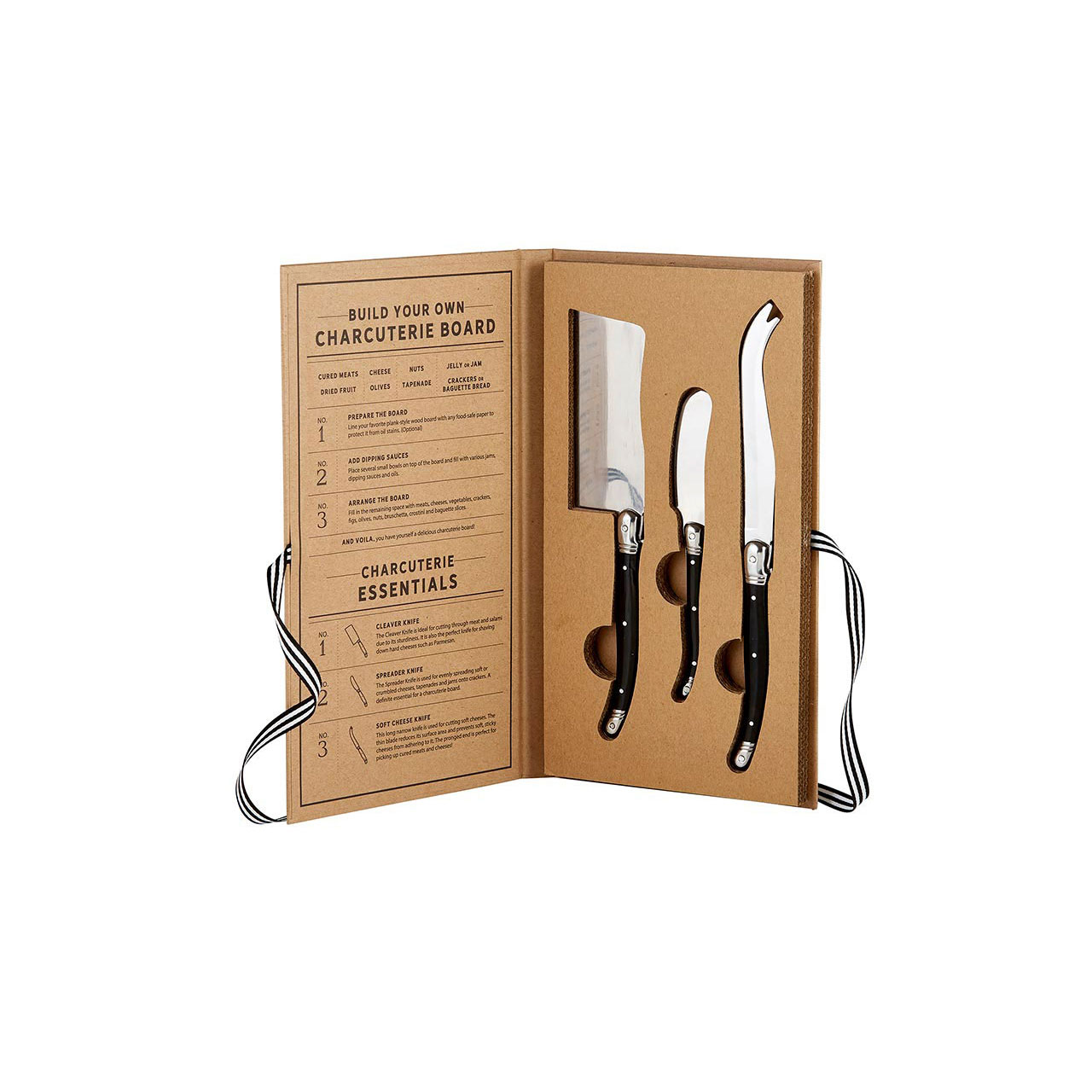 Cardboard Book Set | Charcuterie Essentials