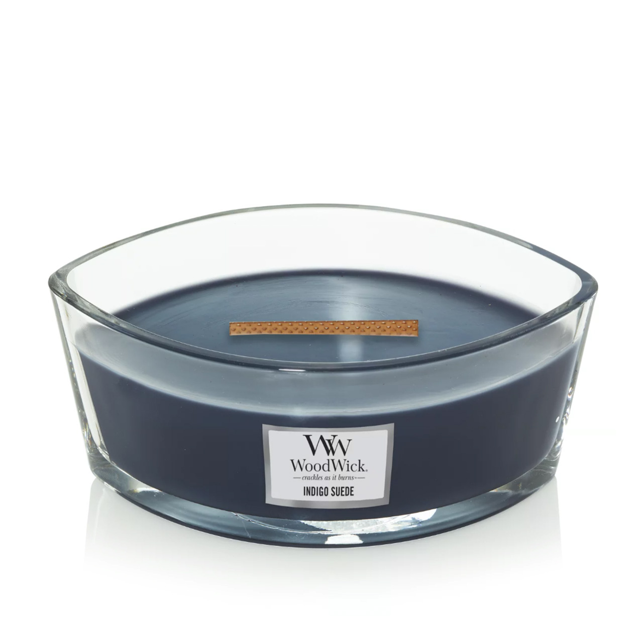 Modern Expressions Woodwick Fragranced Candle Indigo Waves