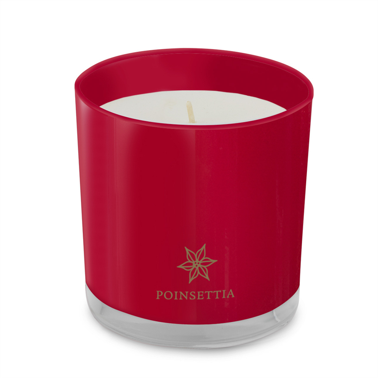 Root Candles Holiday Collection Poinsettia 8 Oz. Candle