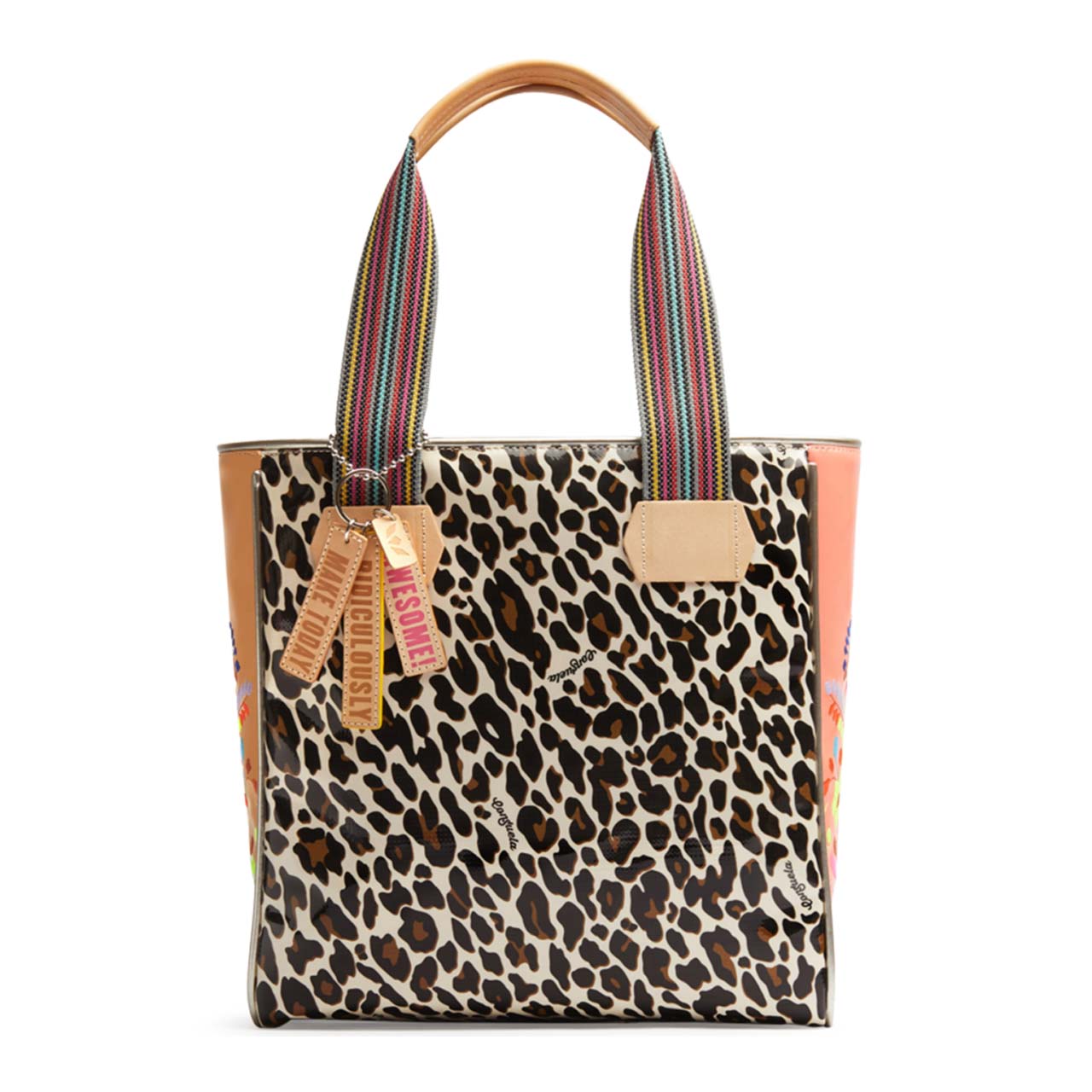 Consuela Classic Tote Liz Brown Leopard