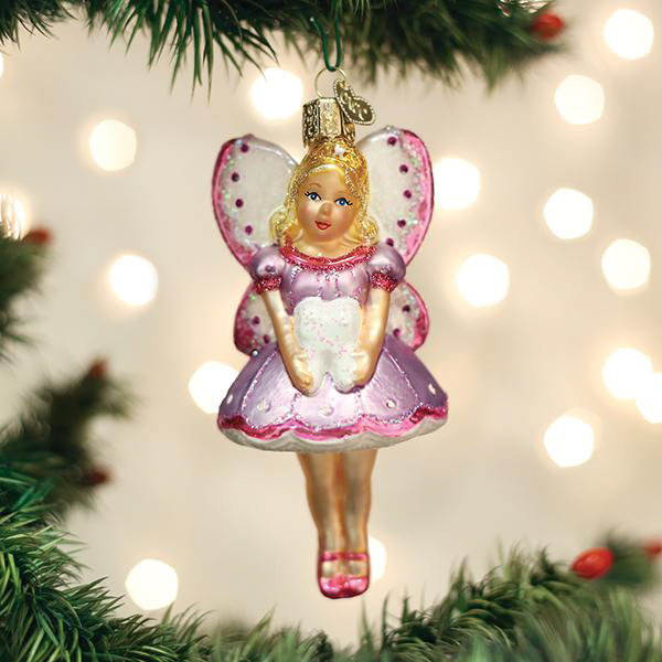 Old World Christmas Fairy Ornament Tooth
