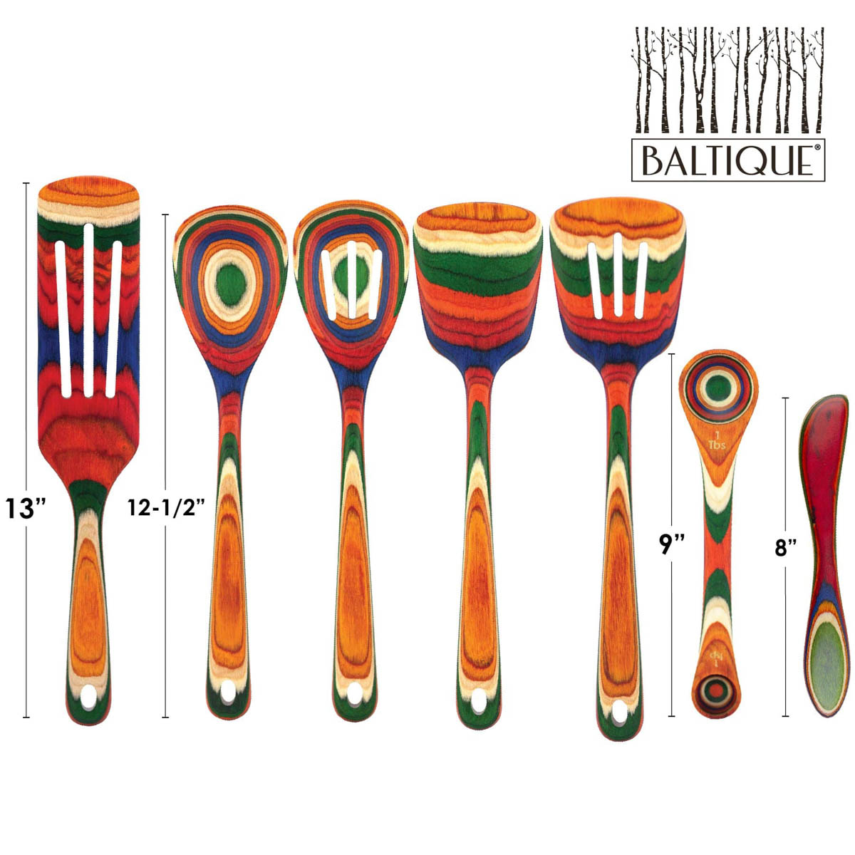 Baltique Marrakesh Collection 4-Piece Measuring Spoon Set