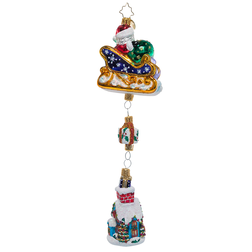 Christopher Radko Ornament Coming In For A Landing