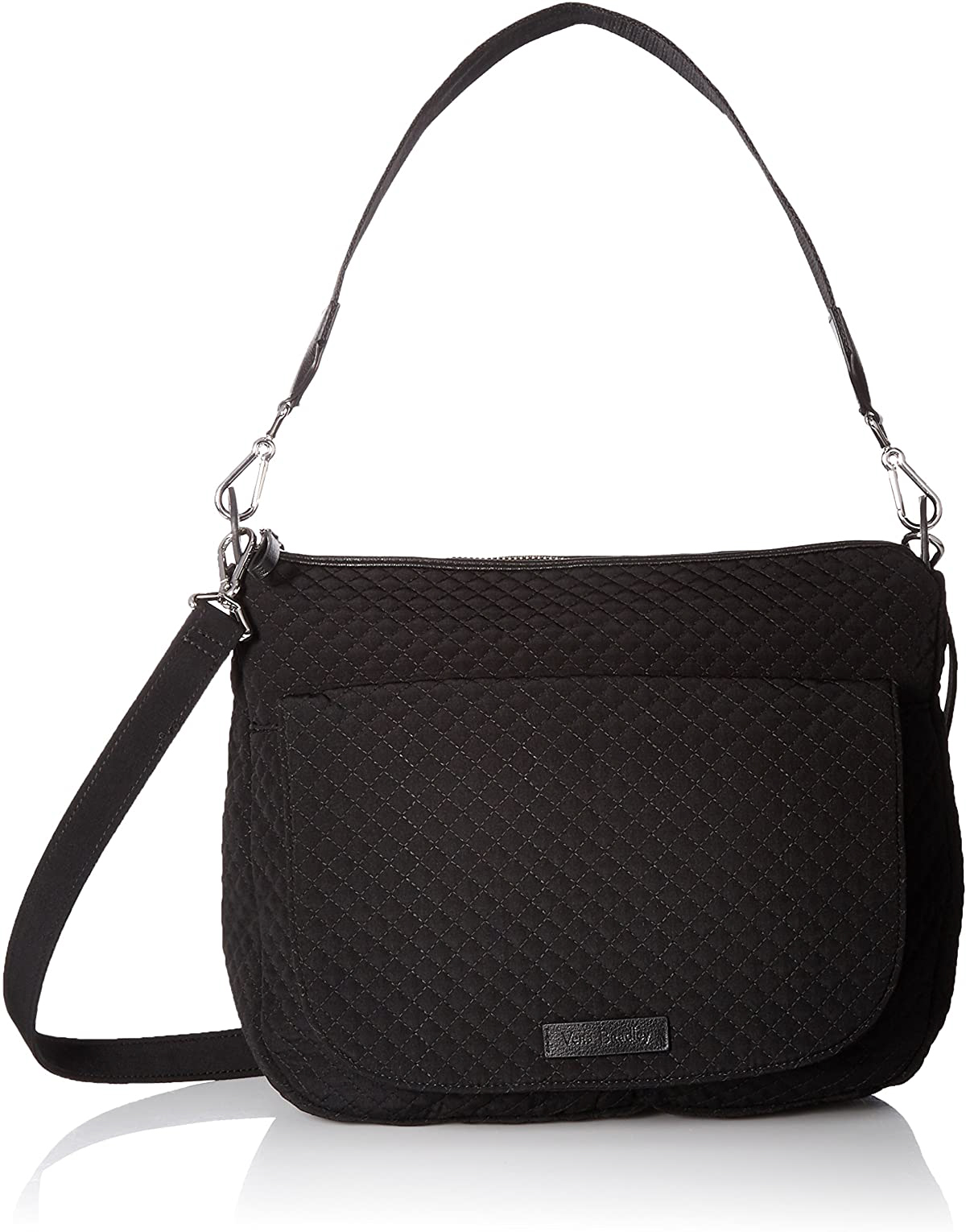 Vera Bradley Carson Mini Shoulder Bag in Microfiber- Black